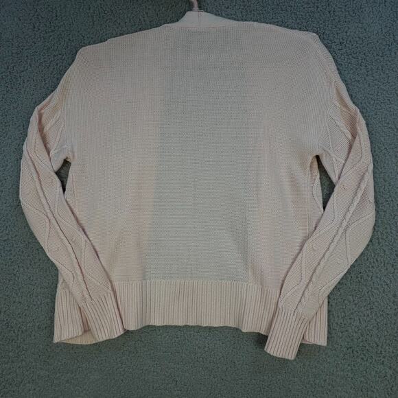 Belladini Womens M Pink Knit Sweater Set Sleeveless Strap Top Diamond Rib - Picture 8 of 13